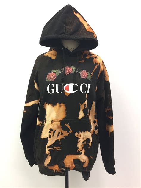 replica gucci hoodie review|Gucci x champion hoodie real.